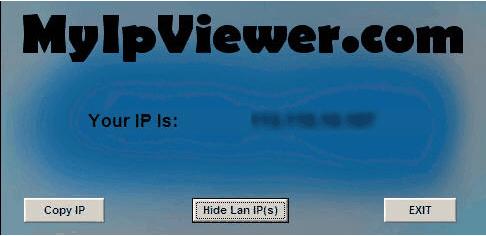本机ip查看工具 MyIPViewer