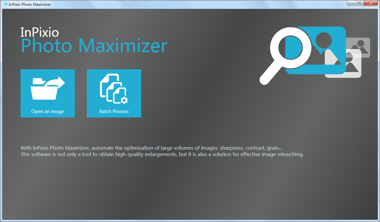 无损图片放大工具(Inpixio Photo Maximizer)