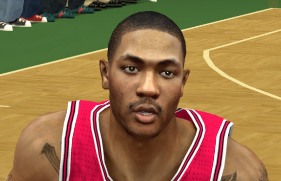 NBA2K14罗斯高清面补