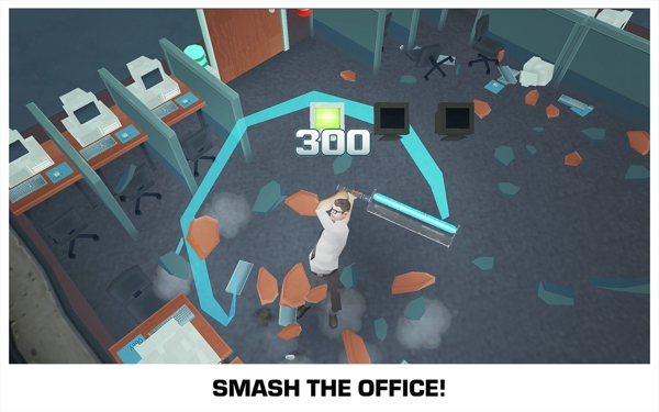 粉碎办公室手机游戏