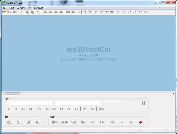 MP3剪切器mp3DirectCutt(制作铃声必备)