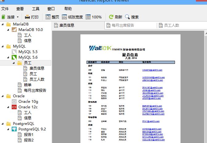 Navicat Report Viewer3.2.8 中文免费版