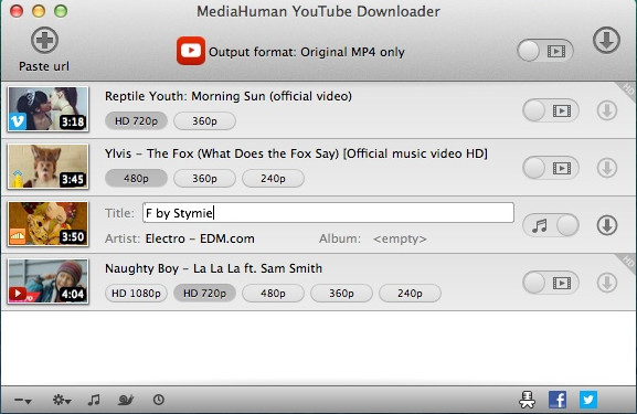MediaHuman YouTube Downloader 3.9.8.24最新版