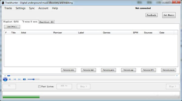 Trackhunter(音乐抓取工具)