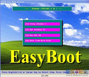 EasyBoot Portable(启动光盘制作软件)