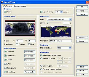 EarthView|桌面鸟瞰地球软件
