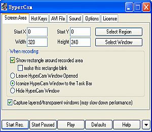 HyperCam(教学课程制作软件)
