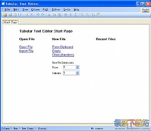 csv格式文件编辑器(Tabular Text Editor)