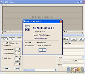 AD MP3 Cutter(mp3剪切制作铃声)