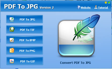 批量PDF转jpg工具(PDF To JPG)