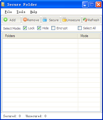 文件夹加密软件(Secure Folder)