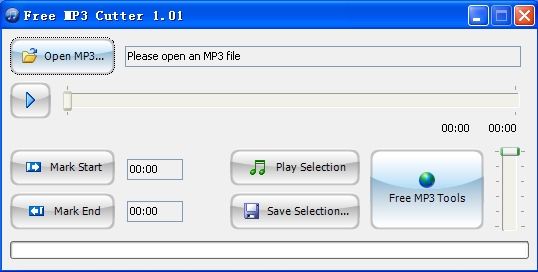 MP3剪辑工具软件(Free MP3 Cutter)
