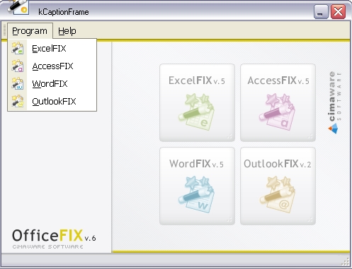 office修复工具(支持2007,2010)OfficeFIX