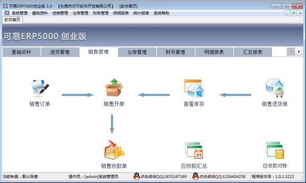可易ERP5000创业版