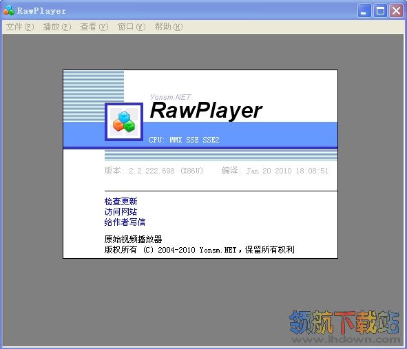 RawPlayer(原始视频播放器)