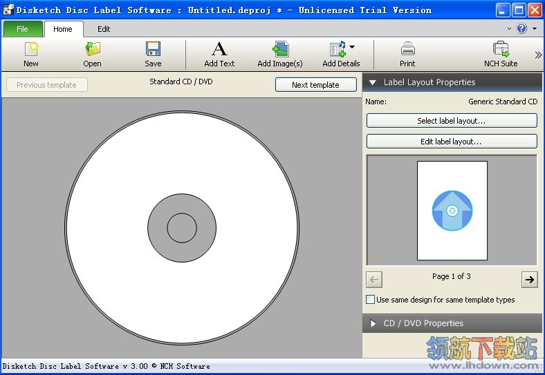 Disketch(dvd光盘封面制作软件)