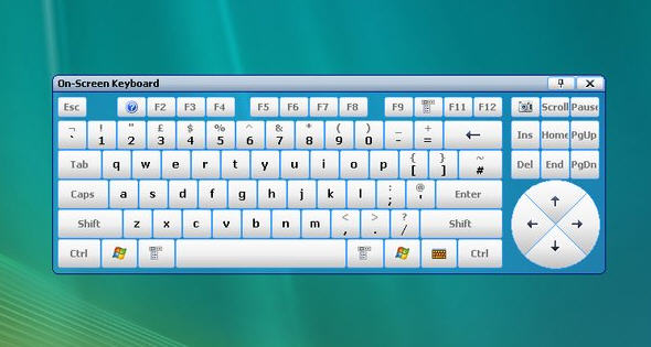 屏幕虚拟键盘(On-Screen Keyboard)