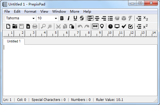 文本编辑器(PrepixPad)