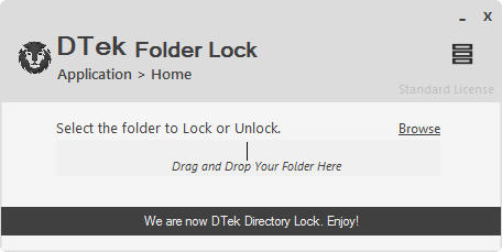 文件夹加锁(DTek Folder Lock)