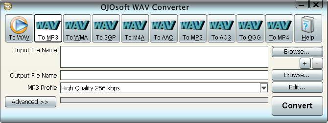 OJOsoft WAV Converter(音视频转换wav格式)