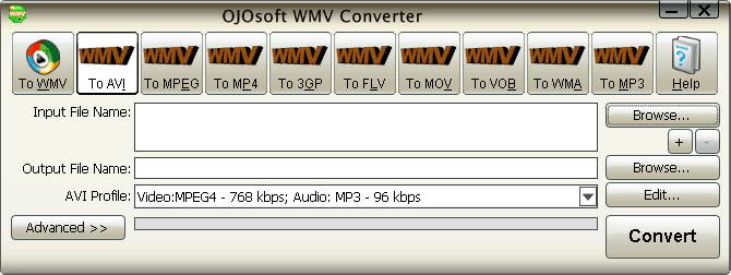 OJOsoft WMV Converter(wmv格式转换器)
