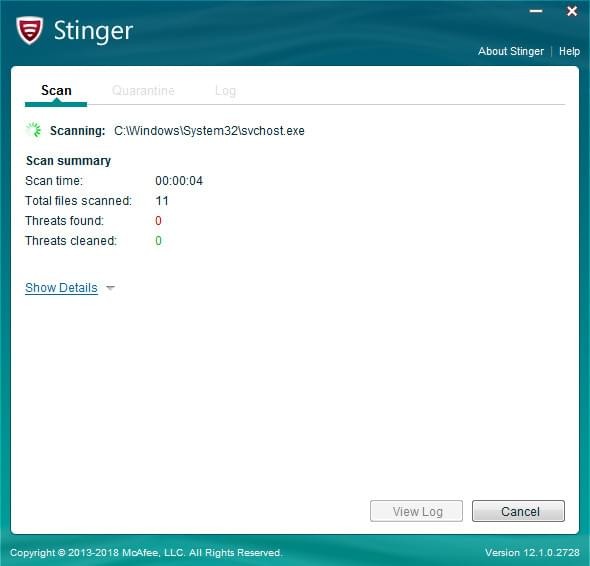 McAfee AVERT Stinger(迈克菲杀毒软件免费版)