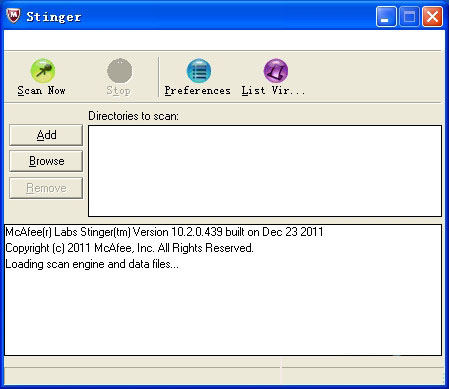McAfee AVERT Stinger(迈克菲杀毒软件免费版)